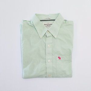 Abercrombie & Fitch green shirt L